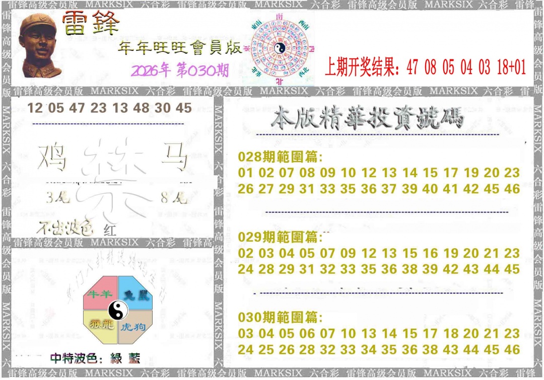 030期雷锋鼠年旺旺版[图]