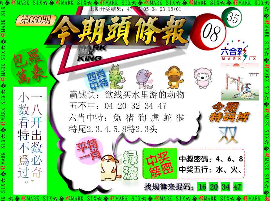 030期今期头条报[图]