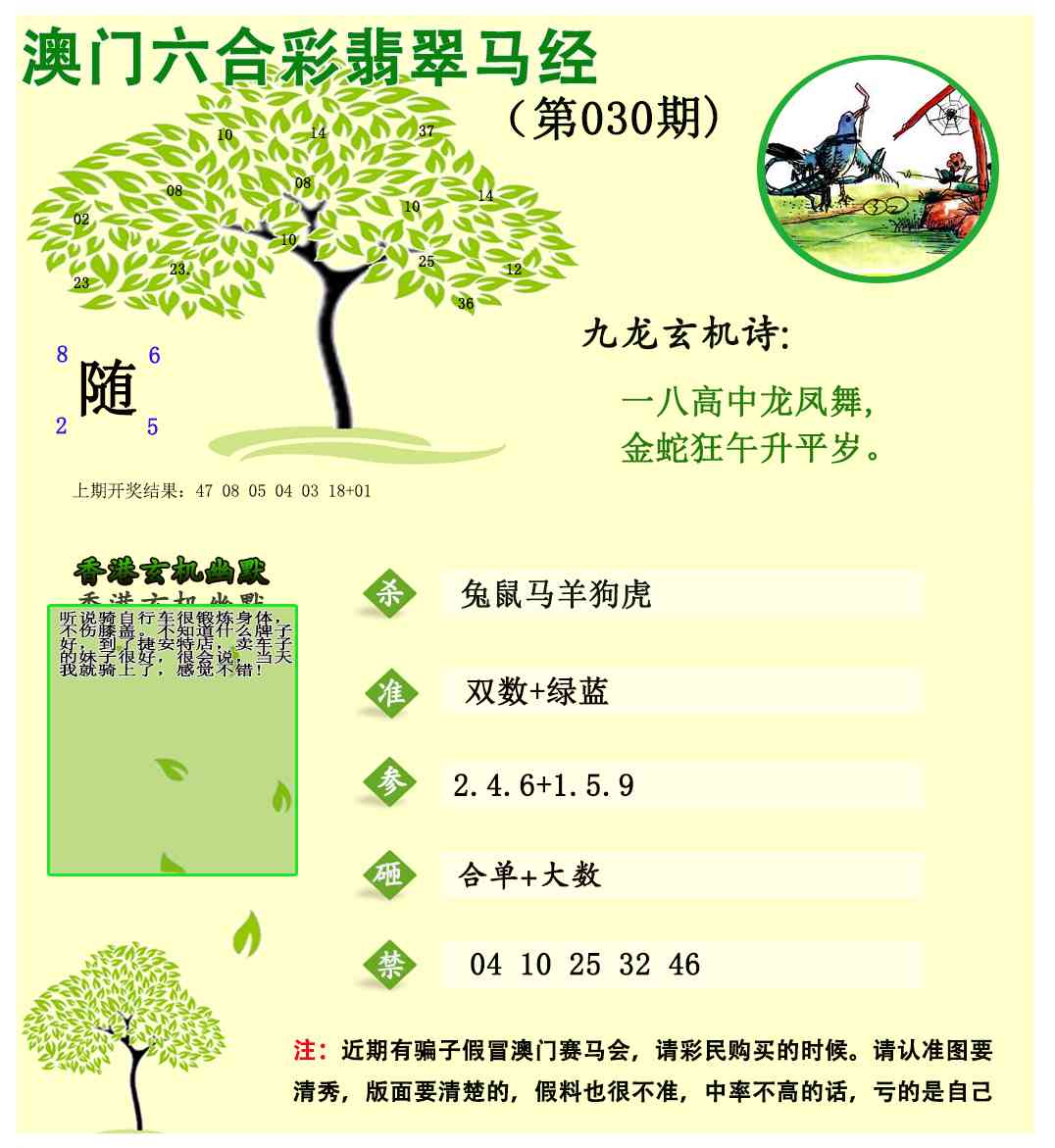 030期翡翠马经[图]
