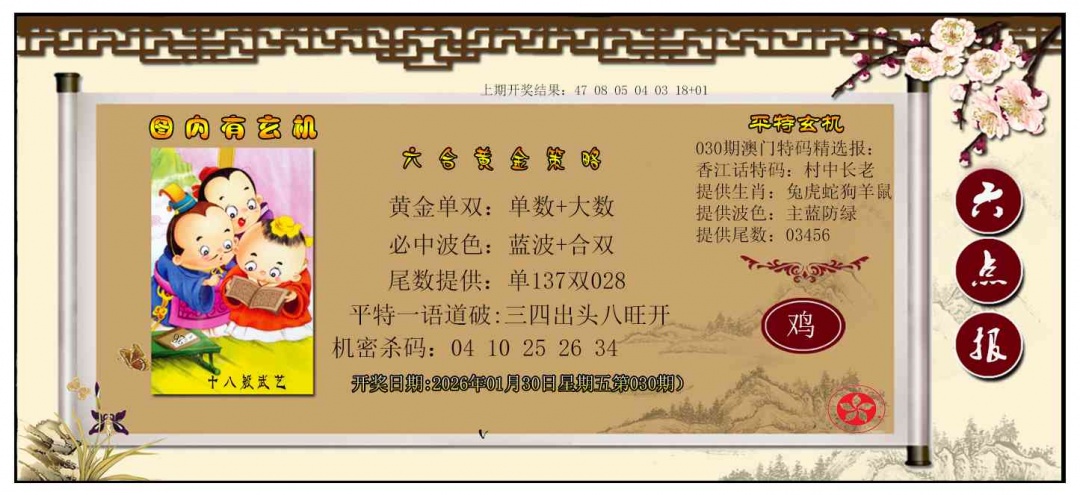 030期黄金策略[图]