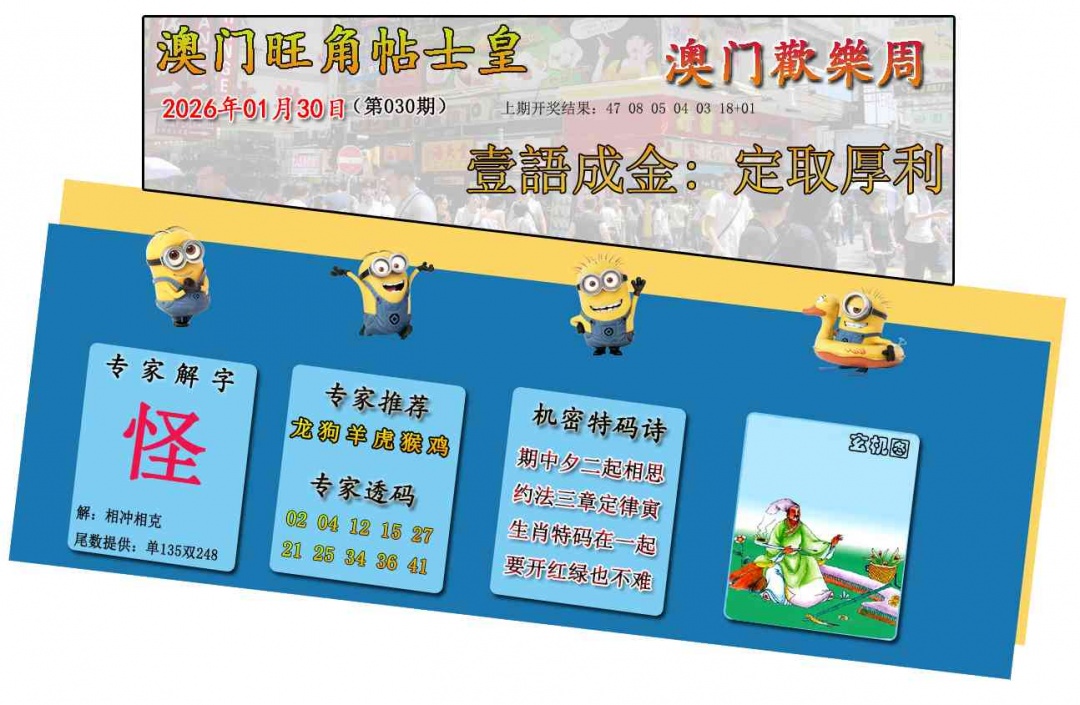 030期旺角贴士皇[图]