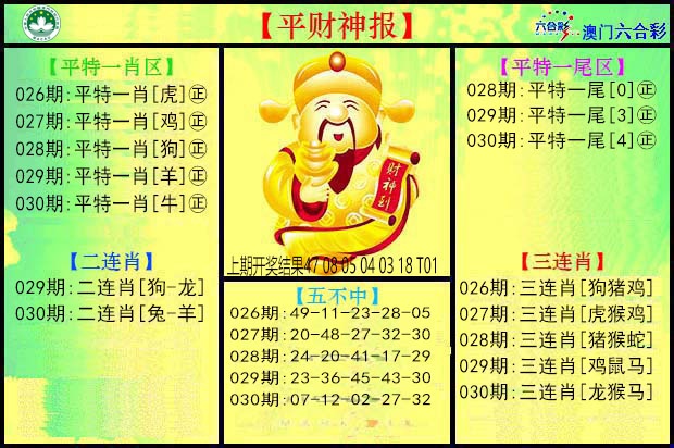 030期平财神[图]