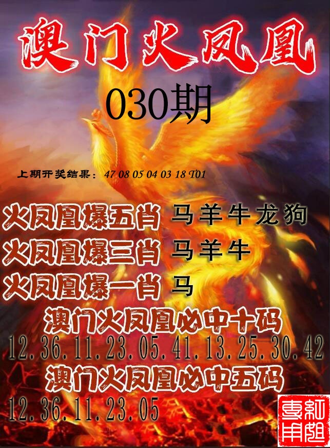 030期火凤凰[图]