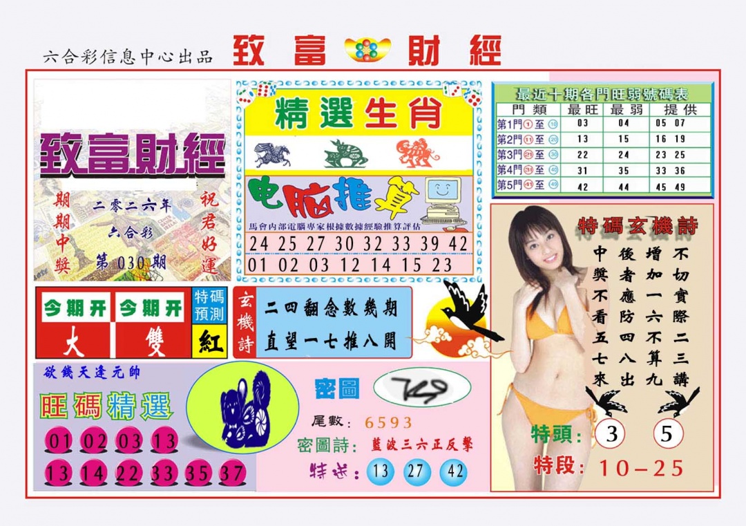 030期致富财经[图]