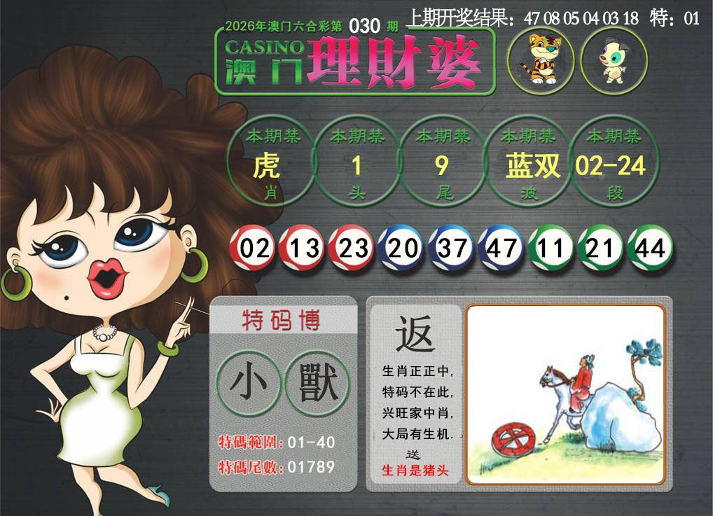 030期澳门理财婆[图]