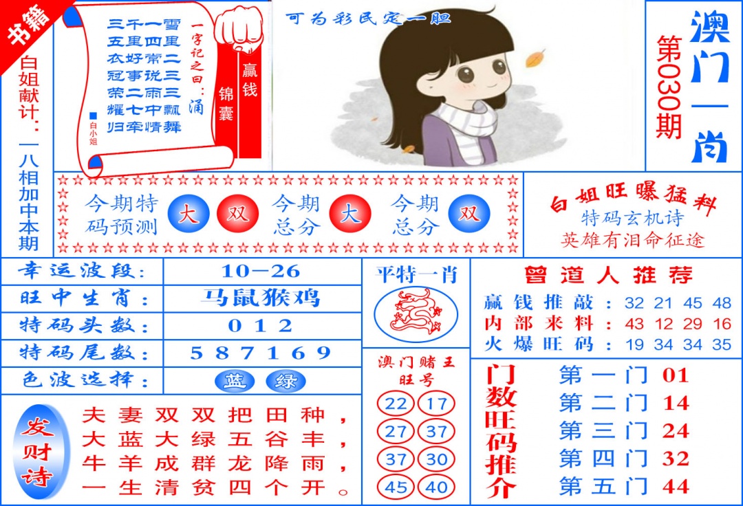 030期澳门东北虎[图]
