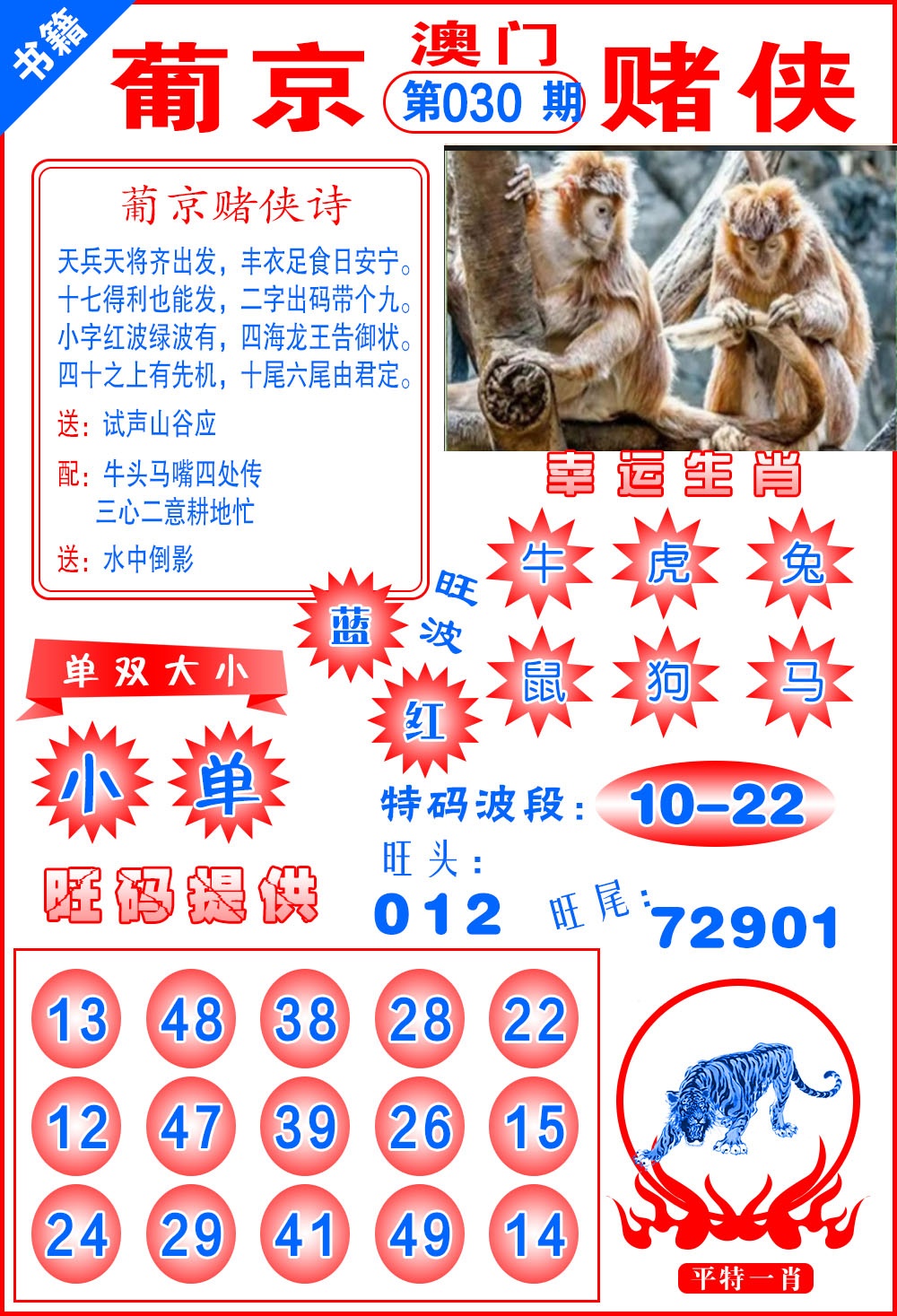 030期澳门心水赌侠[图]