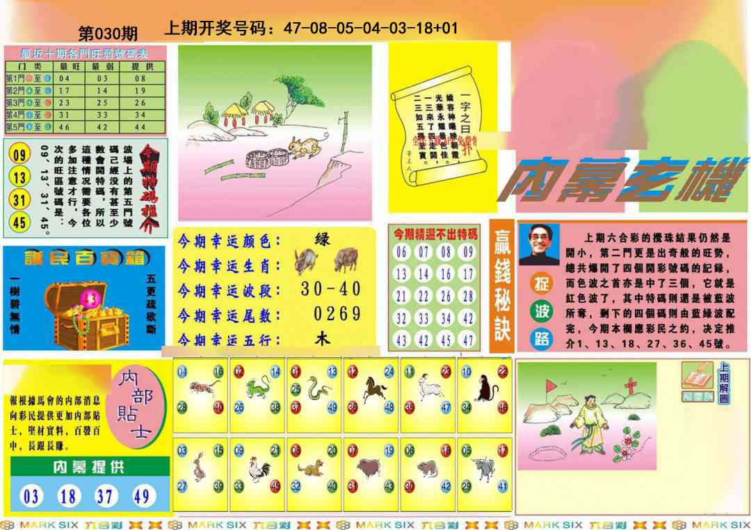 030期九龍内幕A(推荐)[图]