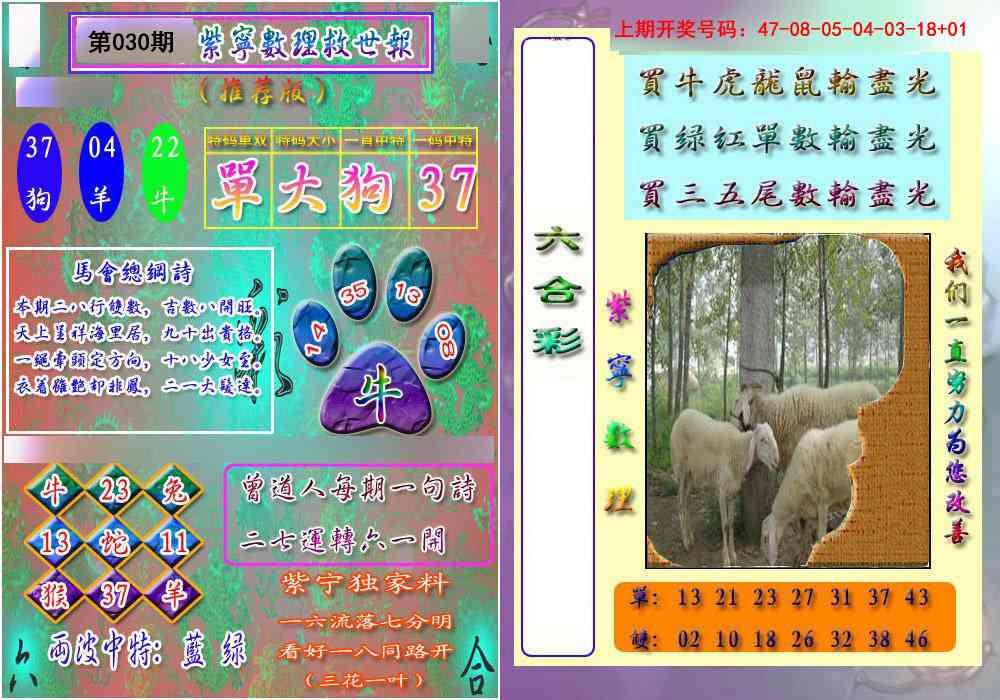 030期数理救世报[图]