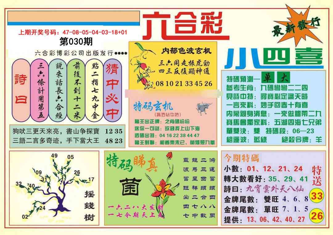 030期小四喜[图]