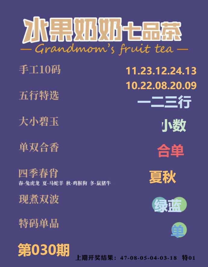 030期七品茶[图]